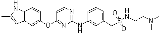structure of CAS# 1308672-74-3, Surufatinib
