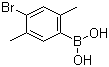structure of CAS# 130870-00-7, 4-溴-2,5-二甲基苯硼酸