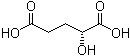 (R)-2-羟基戊二酸分子结构 (CAS 13095-47-1)