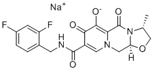 卡博特韦钠异构体分子结构 (CAS 1309560-63-1)