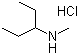 structure of CAS# 130985-81-8, 甲基-(3-戊基)胺盐酸盐