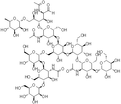 CAS 登录号：1309851-94-2, O-beta-D-甘露糖基-(1→4)-2-(乙酰氨基)-2-脱氧-beta-D-吡喃葡萄糖基-(1→2)-O-alpha-D-甘露糖基-(1→6)-O-[beta-D-甘露糖基-(1→4)-2-(乙酰氨基)-2-脱氧-beta-D-吡喃葡萄糖基-(1→2)-O-alpha-D-甘露糖基-(1→3)]-O-beta-D-甘露糖基-(1→4)-2-(乙酰氨基)-2-脱氧-beta-D-吡喃葡萄糖基-(1→4)-O-[6-脱氧-alpha-D-甘露糖基-(1→6)]-2-(乙酰氨基)-2-脱氧-D-葡萄糖