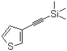 structure of CAS# 130995-13-0, 3-[(Trimethylsilyl)ethynyl]thiophene