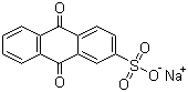 structure of CAS# 131-08-8, Sodium anthraquinone-2-sulfonate