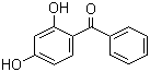 structure of CAS# 131-56-6, 2,4-Dihydroxybenzophenone
