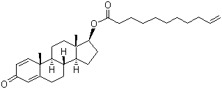 structure of CAS# 13103-34-9, 宝丹酮十一烯酸酯