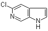 structure of CAS# 131084-55-4, 5-氯-1H-吡咯并[2,3-c]吡啶