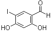 structure of CAS# 131088-03-4, 2,4-二羟基-5-碘苯甲醛