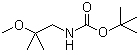 structure of CAS# 1311254-74-6, 2-甲氧基-2-甲基丙基氨基甲酸叔丁酯