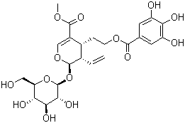 山茱萸新苷分子结构 (CAS 131189-57-6)