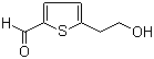 5-(2-羟乙基)噻吩-2-甲醛分子结构 (CAS 131202-63-6)