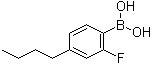 CAS 登录号：1312574-01-8, (4-丁基-2-氟苯基)硼酸