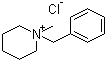 N-甲基-N-苄基哌啶氯化物分子结构 (CAS 13127-28-1)