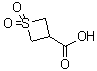 structure of CAS# 13129-21-0, 3-噻丁环羧酸 1,1-二氧化物