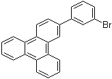 2-(3-溴苯基)苯并菲分子结构 (CAS 1313514-53-2)