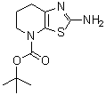 2-氨基-6,7-二氢-噻唑并[5,4-b]吡啶-4(5H)-羧酸叔丁酯分子结构 (CAS 1313712-23-0)