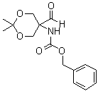 CAS # 1313876-83-3, N-(5-Formyl-2,2-dimethyl-1,3-dioxan-5-yl)carbamic acid phenylmethyl ester