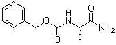 ((S)-1-氨基-1-氧代丙烷-2-基)氨基甲酸苄酯分子结构 (CAS 13139-27-0)