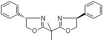 structure of CAS# 131457-46-0, (S,S)-2,2'-Isopropylidene-bis(4-phenyl-2-oxazoline)