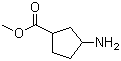 3-氨基环戊烷羧酸甲酯分子结构 (CAS 1314922-38-7)
