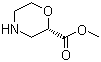 (2S)-2-Morpholinecarboxylic acid methyl ester molecular structure (CAS 1314999-01-3)