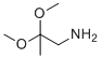 structure of CAS# 131713-50-3, 2,2-二甲氧基丙基-1-胺