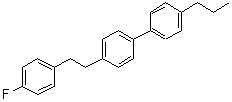 4-[2-(4-氟苯基)乙基]-4'-丙基联苯分子结构 (CAS 131739-10-1)