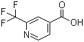 2-(三氟甲基)异烟酸分子结构 (CAS 131747-41-6)