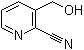 structure of CAS# 131747-56-3, 3-(羟甲基)-2-吡啶甲腈