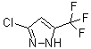 structure of CAS# 131797-35-8, 3-氯-5-三氟甲基-1H-吡唑
