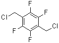 structure of CAS# 131803-37-7, 1,4-二(氯甲基)-2,3,5,6-四氟苯