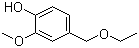 structure of CAS# 13184-86-6, 香草醇乙醚