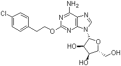CAS # 131865-88-8, 2-[2-(4-Chlorophenyl)ethoxy]adenosine