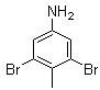 structure of CAS# 13194-73-5, 4-Amino-2,6-dibromotoluene