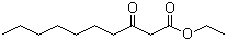 3-羰基癸酸乙酯分子结构 (CAS 13195-66-9)