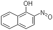 structure of CAS# 132-53-6, 2-Nitroso-1-naphthol