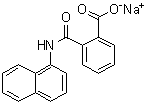 CAS # 132-67-2, Sodium naptalam, Naptalam sodium, Naptalam sodium salt, Sodium N-1-naphthylphthalamate, Sodium N-1-naphthylphthalamic acid, Sodium NPA, Sodium naptalam, alpha-Naphthylphthalamic acid sodium salt