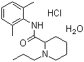 structure of CAS# 132112-35-7, Ropivacaine hydrochloride