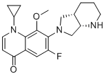 莫昔沙星脱羧类似物分子结构 (CAS 1322062-57-6)