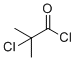 2-氯-2-甲基丙酰氯分子结构 (CAS 13222-26-9)