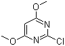2-氯-4,6-二甲氧基嘧啶分子结构 (CAS 13223-25-1)