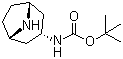 structure of CAS# 132234-69-6, endo-3-Boc-aminotropane