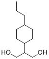 structure of CAS# 132310-86-2, 2-(4-Propylcyclohexyl)propane-1,3-diol