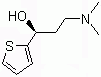 structure of CAS# 132335-44-5, (S)-(-)-N,N-Dimethyl-3-hydroxy-3-(2-thienyl)propanamine