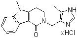 盐酸阿洛司琼分子结构 (CAS 132414-02-9)