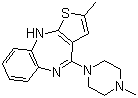 CAS # 132539-06-1, Olanzapine, 2-Methyl-4-(4-methyl-1-piperazinyl)-10H-thieno[2,3-b][1,5]benzodiazepine, Lanzac, Zyprexa