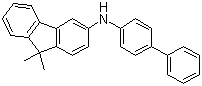 N-[1,1'-联苯]-4-基-9,9-二甲基-9H-芴-3-胺分子结构 (CAS 1326137-97-6)