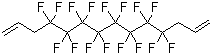 4,4,5,5,6,6,7,7,8,8,9,9,10,10,11,11-十六氟-1,13-十四碳二烯分子结构 (CAS 132673-94-0)