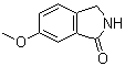 6-甲氧基-2,3-二氢异吲哚-1-酮分子结构 (CAS 132680-54-7)