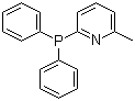 structure of CAS# 132682-77-0, 2-二苯基膦-6-甲基吡啶